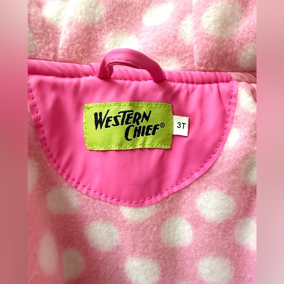 Western Chief Minnie Mouse Rain Jacket Toddler Girls 3T - Picture 3 of 7